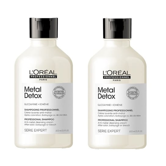 L'Oréal Professionnel, Metal Detox Shampoo, Szampon Do Włosów, 2x300ml L'Oréal Professionnel