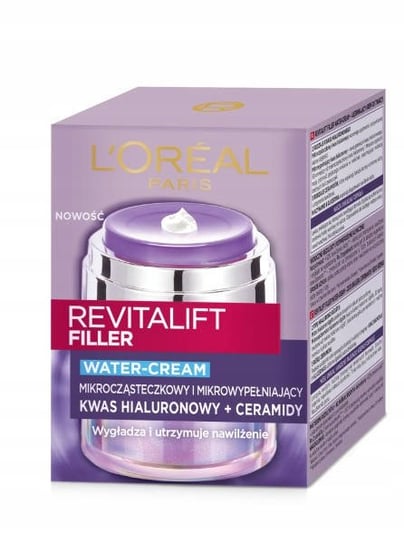 L’Oréal Professionnel, Revitalift Filler Water-Cream, Ujędrniający krem do twarzy, 50 ml L’Oréal Professionnel