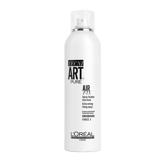 L'Oreal Professionnel, Tecni Art Pure Air Fix Spray, bezzapachowy, Utrwalający lakier do włosów Force 5, 400 ml L'Oréal Professionnel