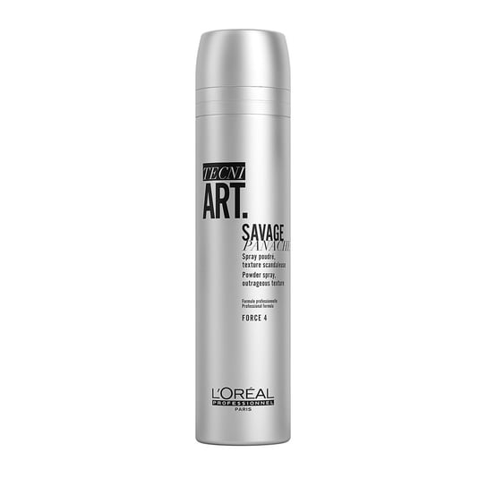 L'Oreal Professionnel, Tecni Art Savage Panache, Puder w sprayu nadający objętość włosom Force 4, 250 ml L'Oréal Professionnel