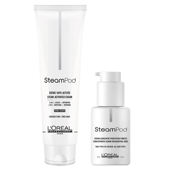 L'Oréal, Steampod, Zestaw kosmetyków do pielęgnacji, 2 szt. L'Oréal Professionnel