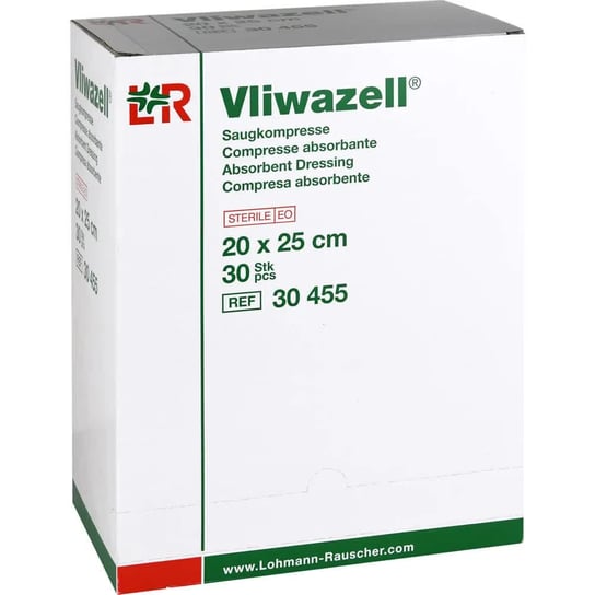 L&R - Vliwazell sterylny opatrunek 20x25, 30szt. Lohmann & Rauscher