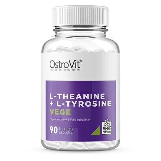 L-Theanine + L-Tyrosine Vege Suplement diety, 90 kaps. -OstroVit OstroVit