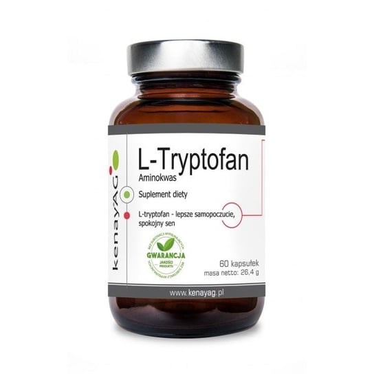 L-Tryptofan (60 kapsułek) - suplement diety KenayAg