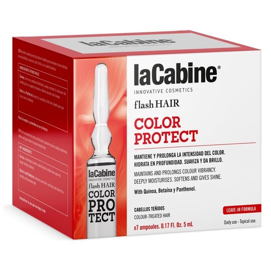 La Cabine, Color Protect, Ampułki do włosów, 7x5ml La Cabine