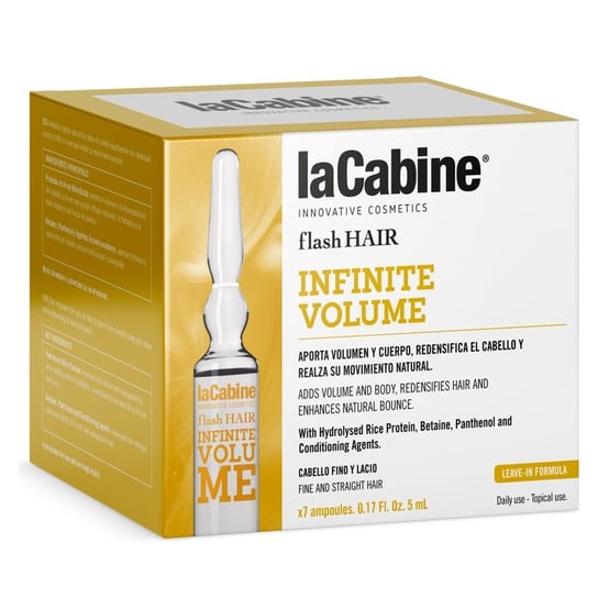 La Cabine Infinite Volume, Ampułki do włosów, 7x5ml La Cabine