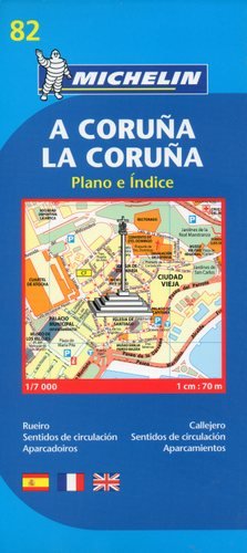 La Coruna. Mapa 1:7 000 Opracowanie zbiorowe