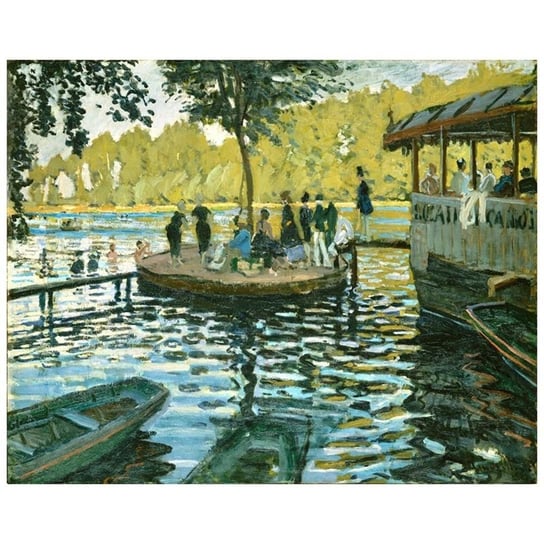 La Grenouillère - Claude Monet 80x100 Legendarte