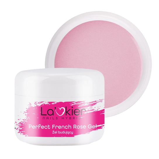 La'kier, Żel budujący do paznokci Perfect French Rose, 5 g La'kier