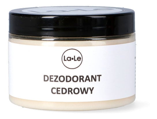 La-Le Dezodorant ekologiczny w kremie z olejkiem cedrowym 150ml La-Le