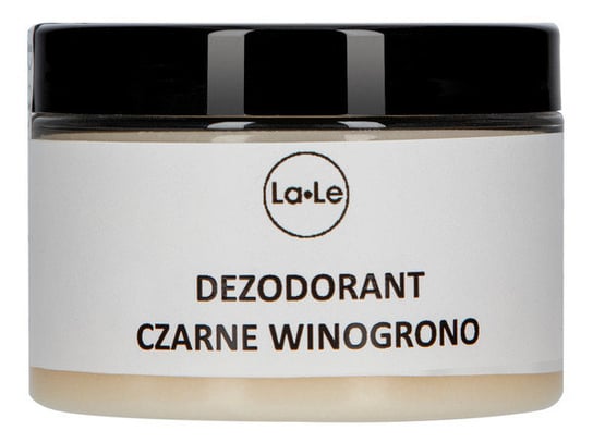 La-Le, dezodorant ekologiczny w kremie z olejkiem czarne winogrono, 120ml La-Le