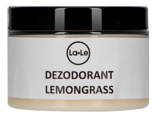 La-Le, dezodorant ekologiczny w kremie z olejkiem Lemongrass, 150ml La-Le