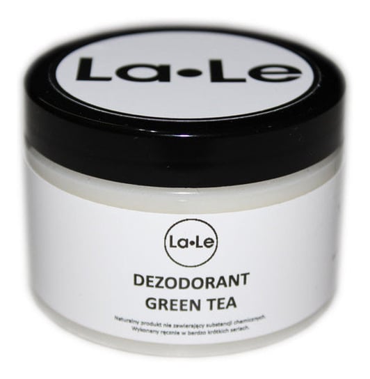 La-Le, dezodorant ekologiczny w kremie z olejkiem Zielonej Herbaty Green Tea, 150ml La-Le