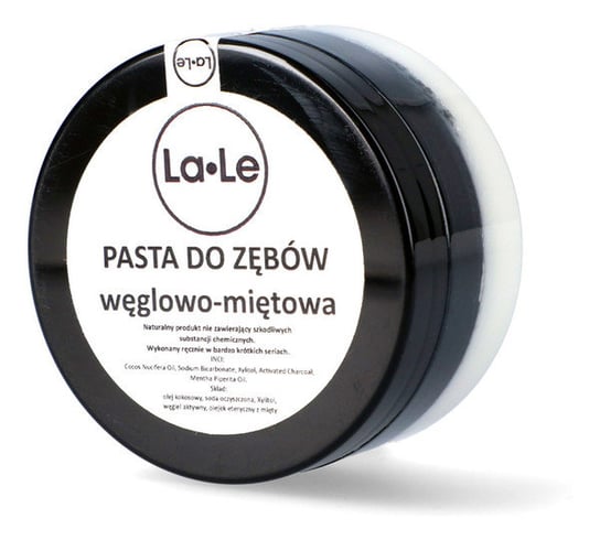 La-Le Pasta do zębów miętowo-węglowa 100ml La-Le