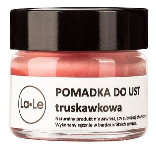 La-Le, pomadka nawilżająca do ust truskawka, 15 ml La-Le