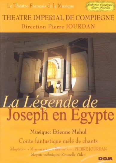 La Legende De Joseph En Egypte: Theatre Imperial De Compiegne (brak polskiej wersji językowej) Disque Dom