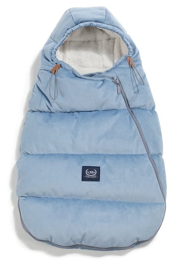 La Millou, Velvet Collection Aspen Winterproof Stroller Bag Baby Wind, niebieski La Millou