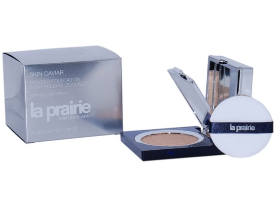 La Prairie, Skin Caviar Powder Foundation, podkład w kompakcie z kawiorem W-30 Golden Beige, SPF 15 PA++, 9 g La Prairie