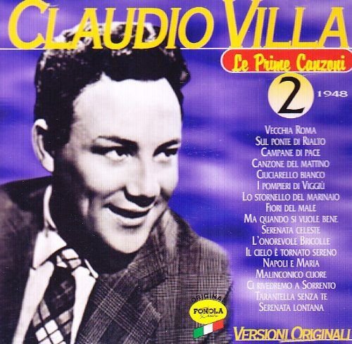 La Prime Canzoni Volume  3 Villa Claudio
