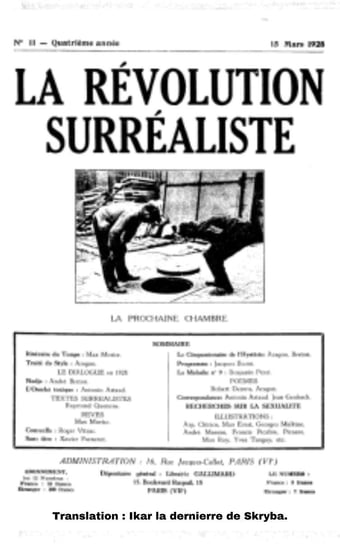 La Revolution Surrealiste - ebook PDF Ikarus la dernierre de Skryba