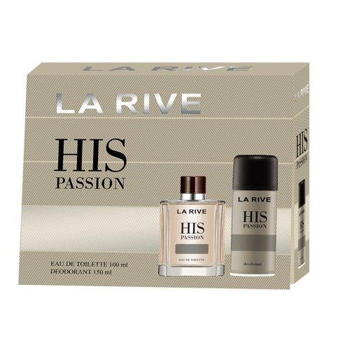 La Rive, For Men His Passion, zestaw kosmetyków, 2 szt. La Rive