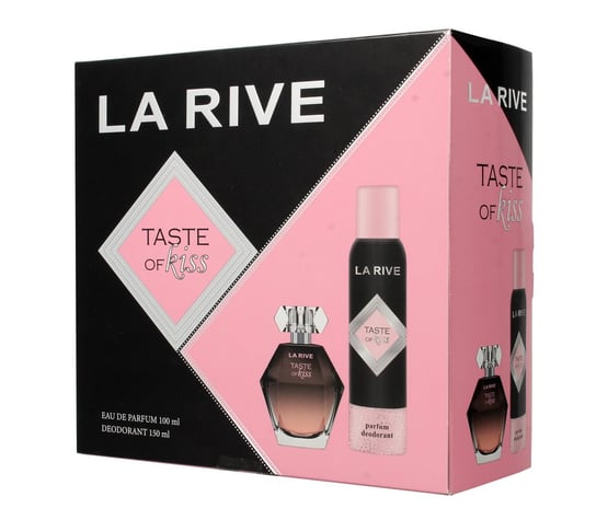La Rive, For Woman Taste Of Kiss, zestaw kosmetyków, 2 szt. La Rive