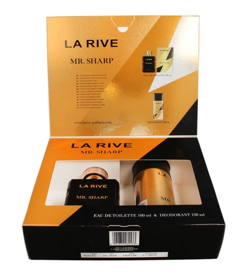 La Rive, Mr. Sharp, zestaw kosmetyków, 2 szt. La Rive
