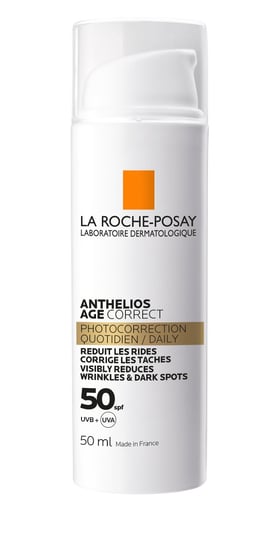 La Roche, Anthelios, Codzienna fotoprotekcja przeciwstarzeniowa w lekkim kremie SPF 50, 50 ml La Roche-Posay