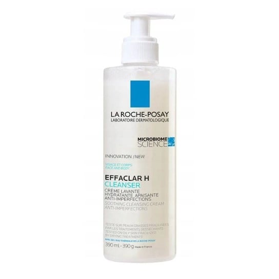 La Roche, Effaclar H Iso-biome, Krem Myjący, 390ml La Roche-Posay