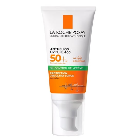 La Roche-Posay Anthelios, bezzapachowy żel-krem do twarzy SPF 50+, 50 ml La Roche-Posay