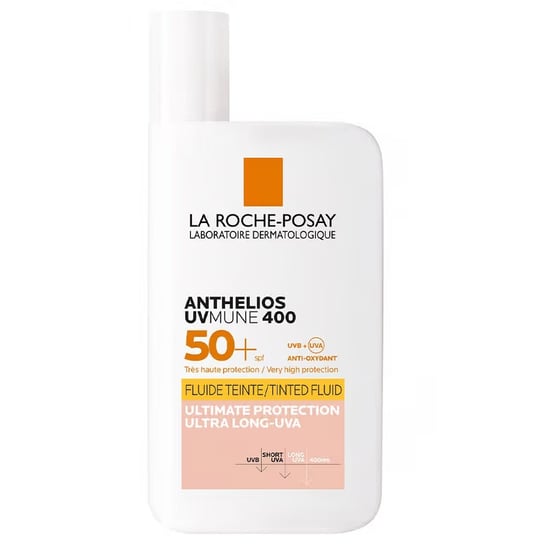 La Roche-posay Anthelios, Tinted Fluid SPF 50+, Fluid barwiący, 50ml La Roche-Posay