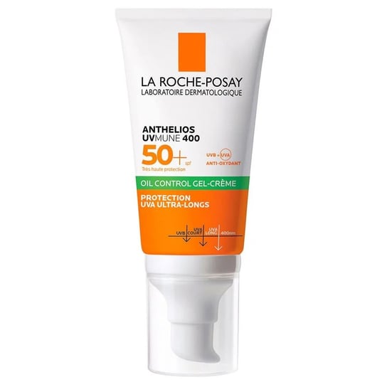 La Roche Posay, Anthelios UVmune 400 Oil Control, krem-żel do twarzy SPF50+, 50ml La Roche-Posay