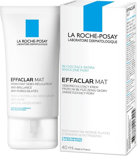 La Roche-Posay, Effaclar Mat, seboregulujący krem przeciw błyszczeniu skóry, 40 ml La Roche-Posay