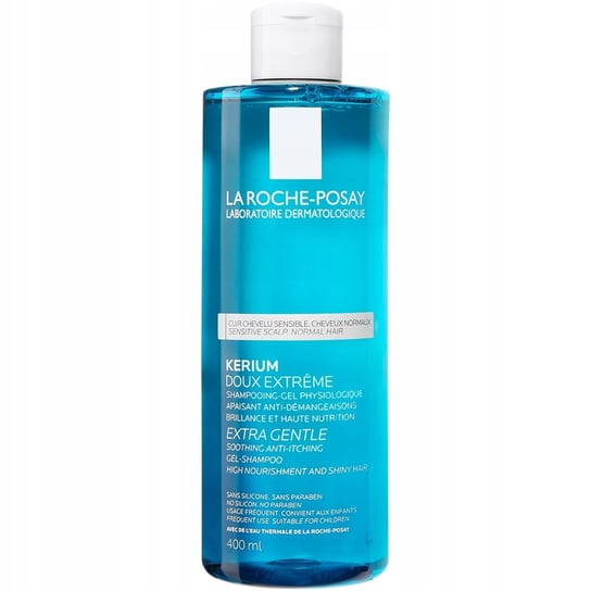 La Roche-Posay Kerium fizjologiczny szampon żelowy do włosów 400 ml La Roche-Posay