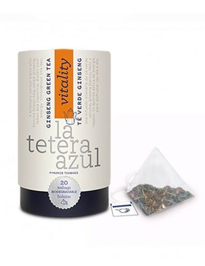 La Tetera Azul Herbata Zielona z Żeń Szeniem 20 szt Inny producent