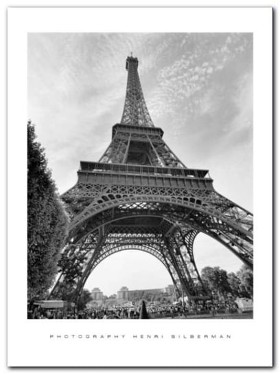 La Tour Eiffel, Paris plakat obraz 60x80cm Wizard+Genius