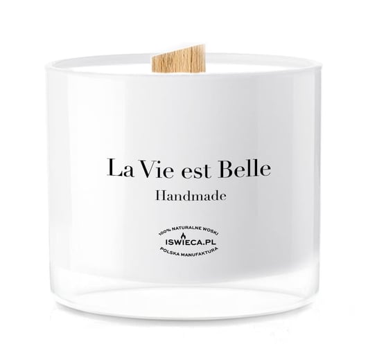 La Vie est Belle. Duża Świeca Sojowa Manufaktura Świec