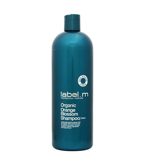 Label.M, Organic Orange Blossom, organiczny szampon do włosów z kwiatem pomarańczy, 1000 ml Label.M