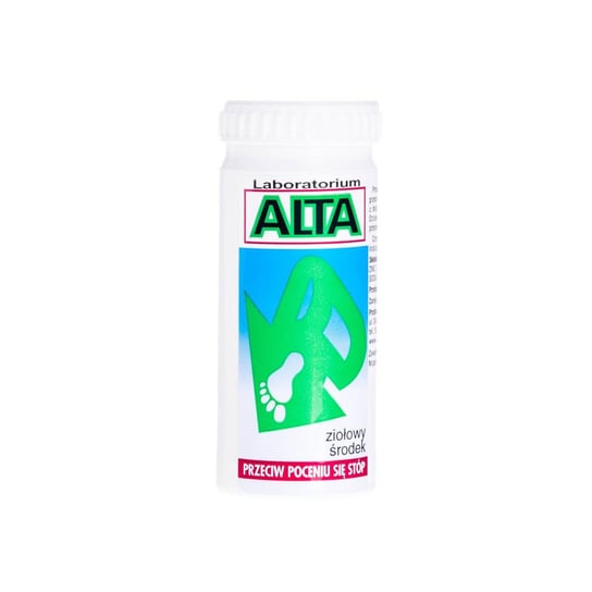 Laboratorium ALTA, puder ziołowy środek przeciw poceniu się stóp, 40g Laboratorium "ALTA"