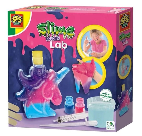 Laboratorium kolorów Slime - Jednorożec SES Creative