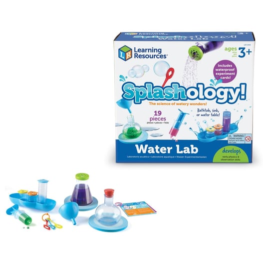 Laboratorium Wodne! Eksperymenty, Splashology! Zestaw naukowy M Learning Resources