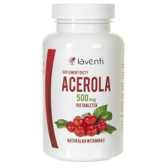 Laborell, Suplement diety Acerola 500 mg, 150 tabletek Laborell