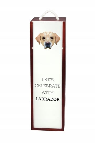 Labrador Retriever geometryczny Pudełko na wino Inna marka