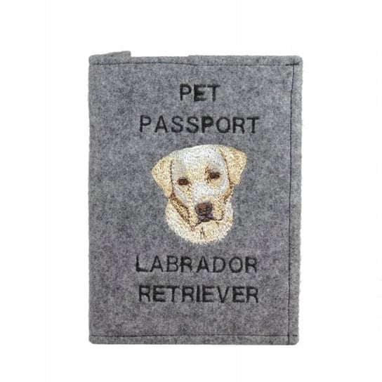 Labrador Retriever Haftowany pokrowiec na paszport Inna marka