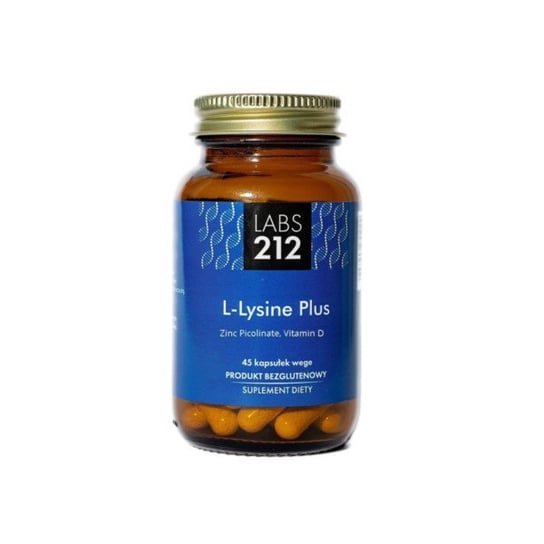 LABS212, Suplement diety L-Lysine Picolinate vege, 45 tab. Labs212