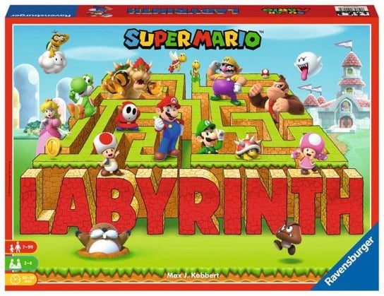 Labyrinth Super Mario, gra planszowa, Ravensburger Ravensburger