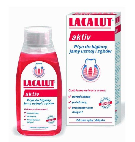 Lacalut, Active, płyn do płukania ust, 300 ml Labovital