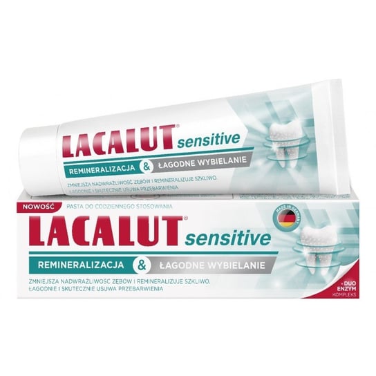 lacalut pasta do zębów sensitive łagodne wybielenie 75ml Labovital