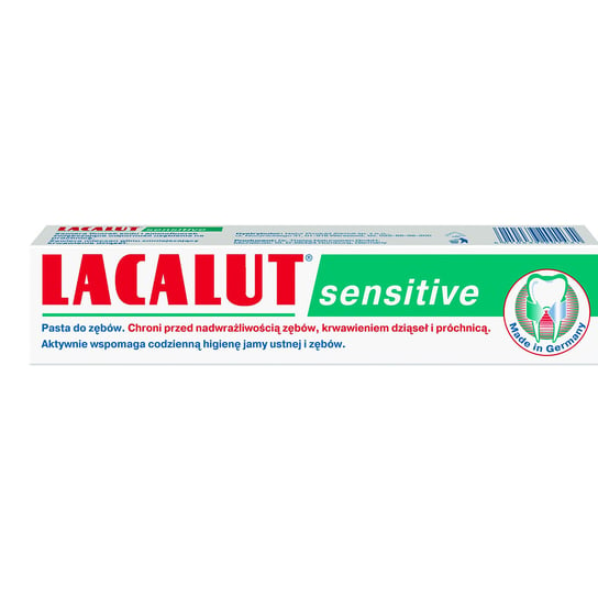 Lacalut, Sensitive, pasta do zębów wrażliwych, 75 ml Labovital