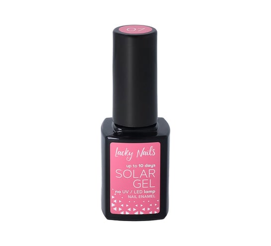 Lacky Nails, Lakier Solar Gel #07 Baby Pink Inna marka
